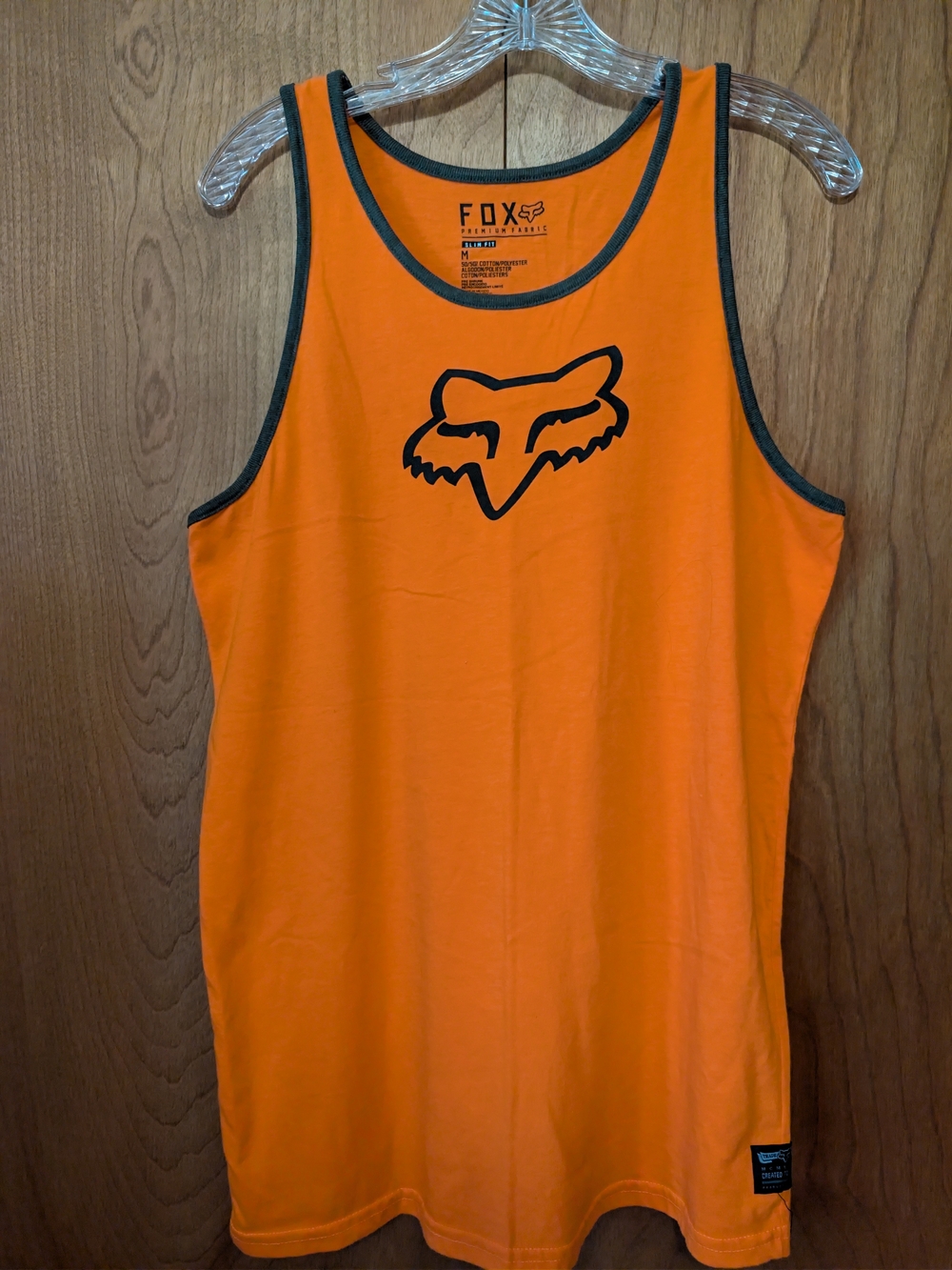 Fox Men's Bright Orange Tank